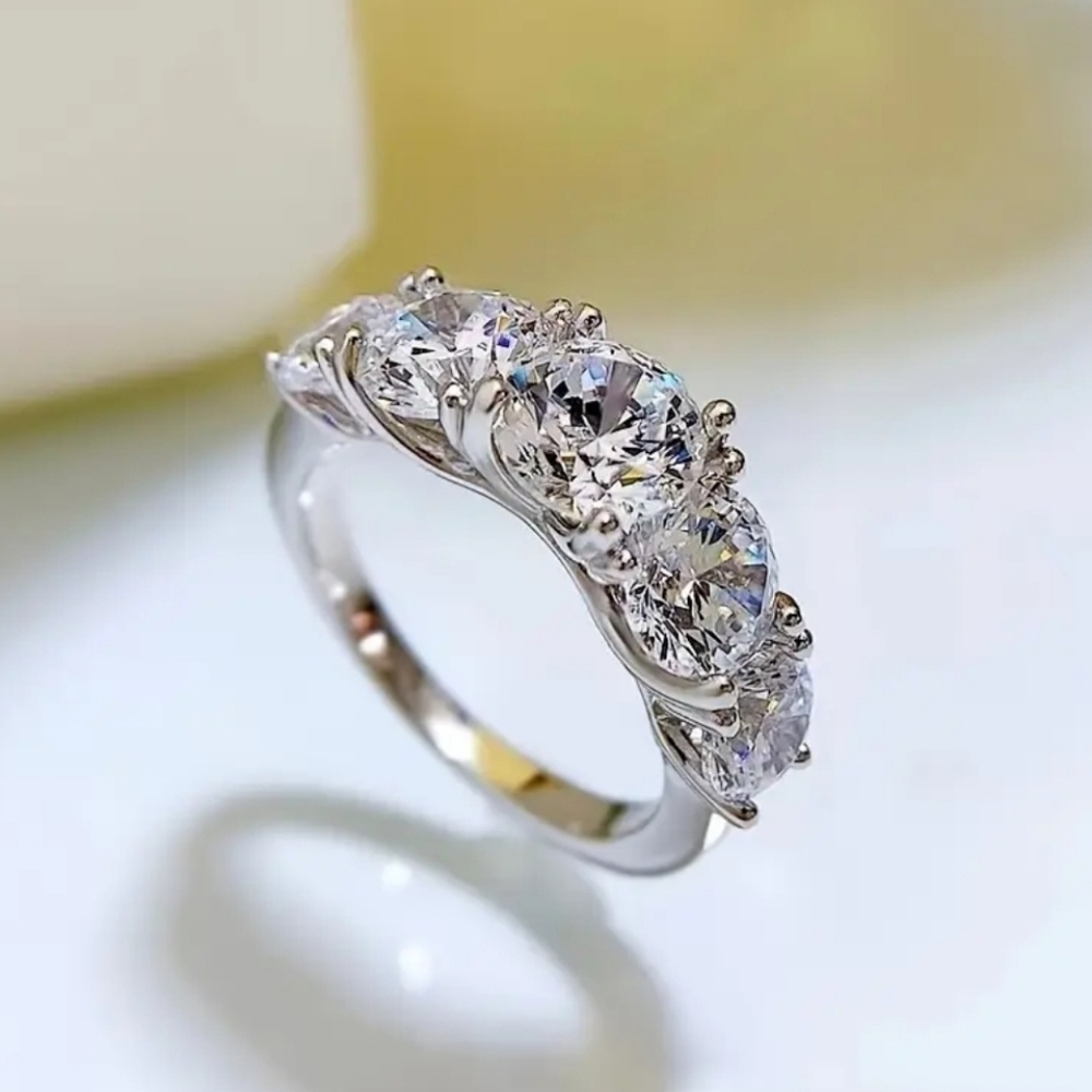 VQ Sterling Silver Ring